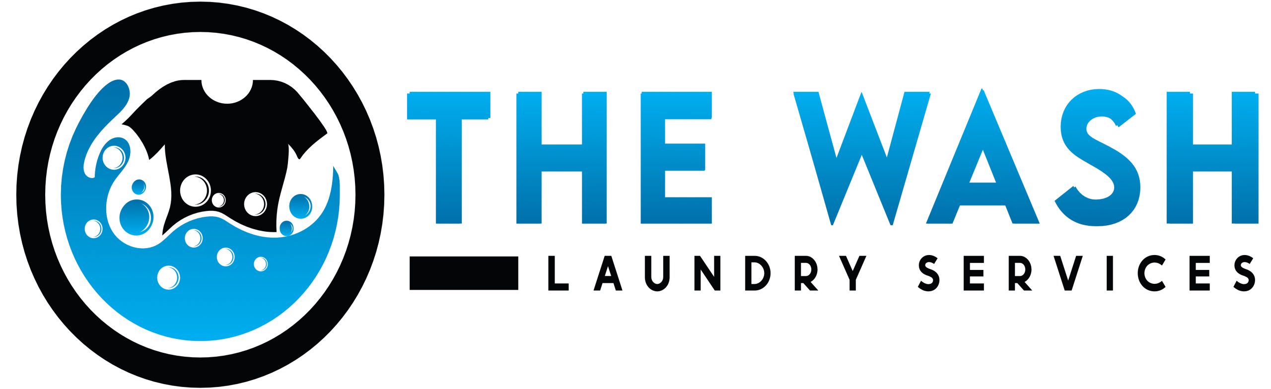 The Wash Laundry Service Logo